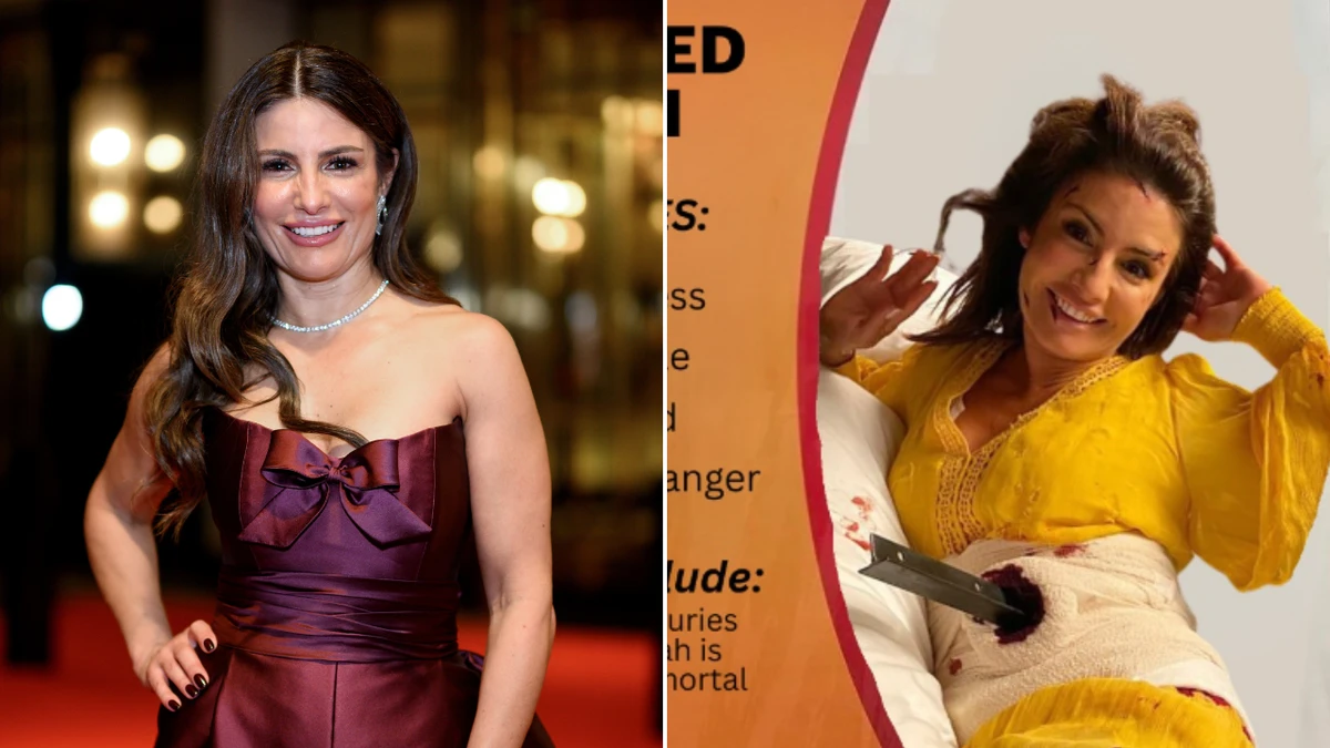 ‘Impaled Leah’: Ada Nicodemou’s cheeky Halloween costume idea