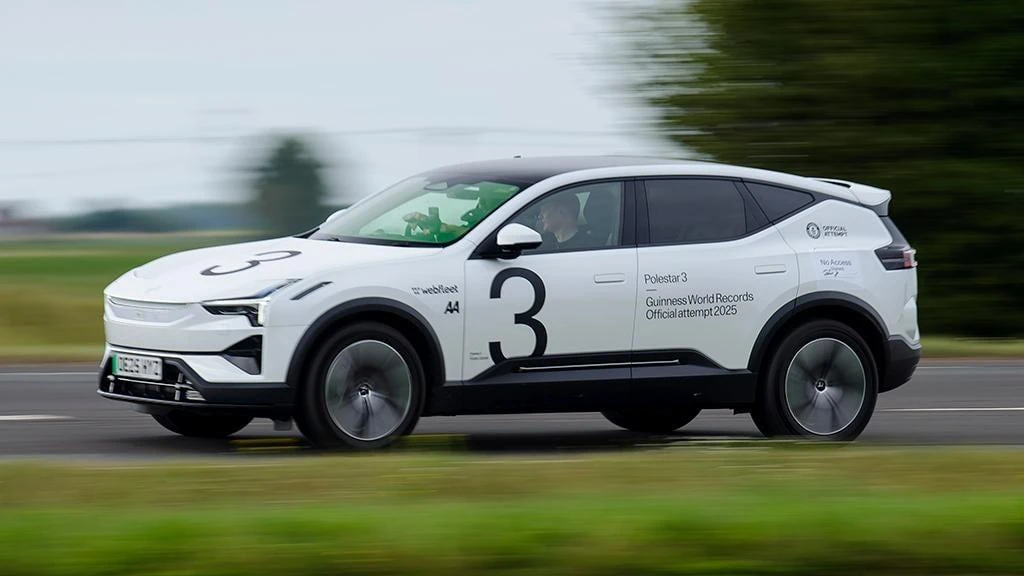 Polestar 3 breaks a world record for EV range