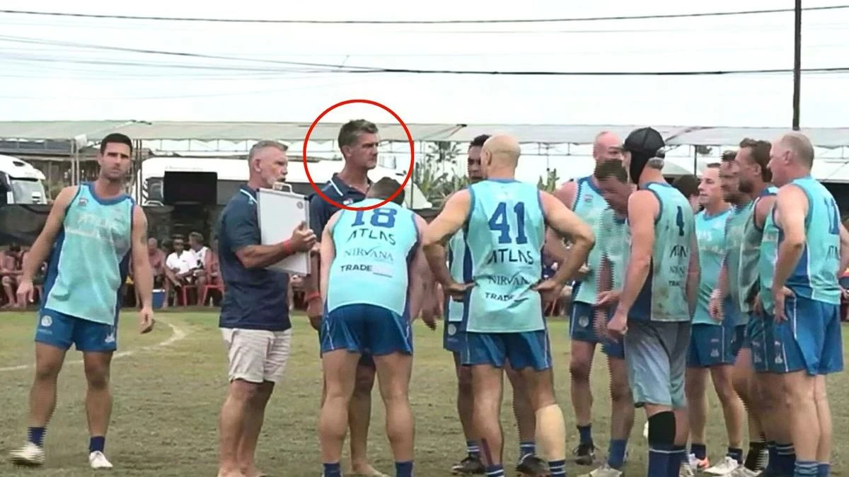 Former AFL star spotted back in Bali after massage parlour raids