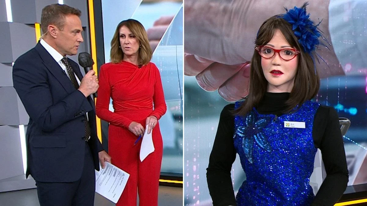 Sunrise hosts shocked to meet Daisy, who is set to solve an aged care shortage