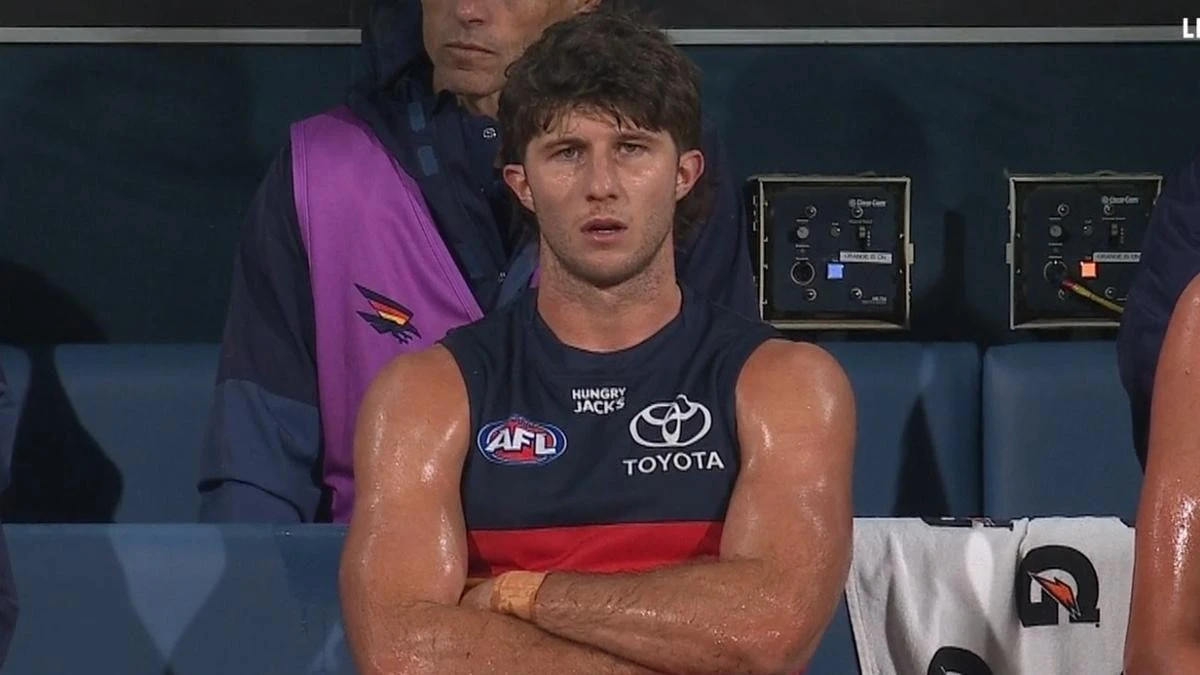 Crows defender ordered off the field after AFL intervenes
