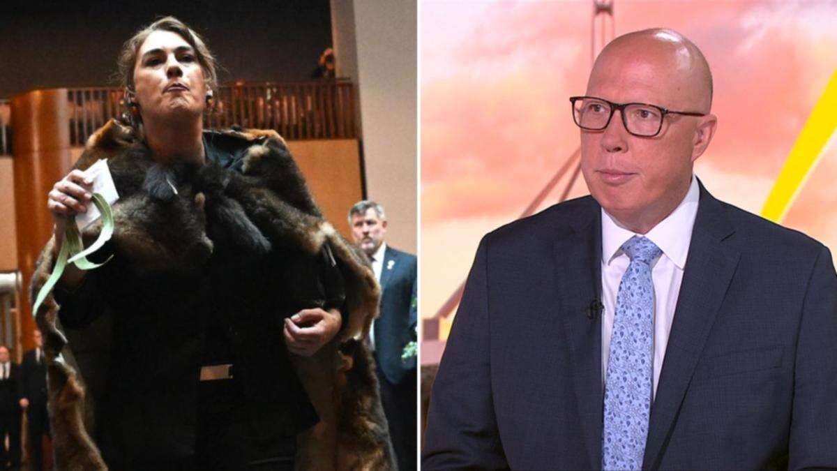 Dutton demands Lidia Thorpe resign following shocking outburst at King Charles and Camilla