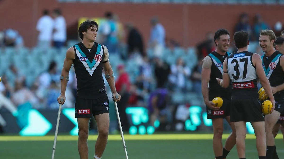 Port Adelaide skipper’s season over after hamstring ‘complication’