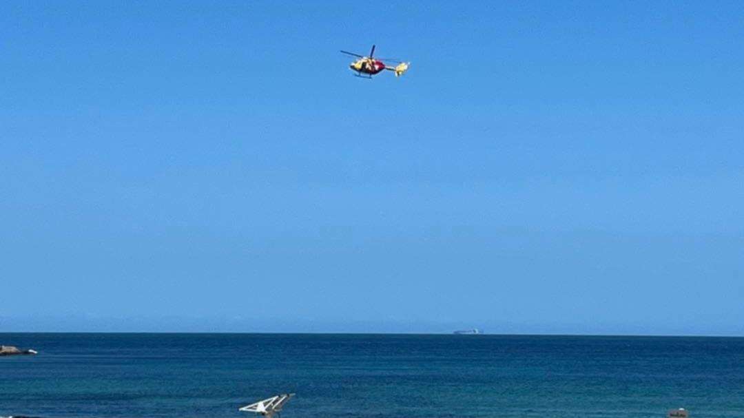 Terror as great white shark chases spear fisherman at popular beach