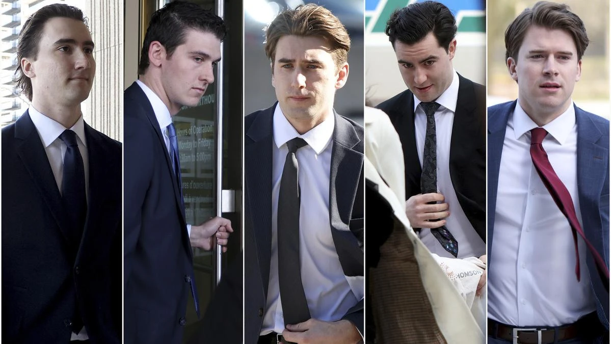 Five sports stars found not guilty of assaulting woman in hotel room