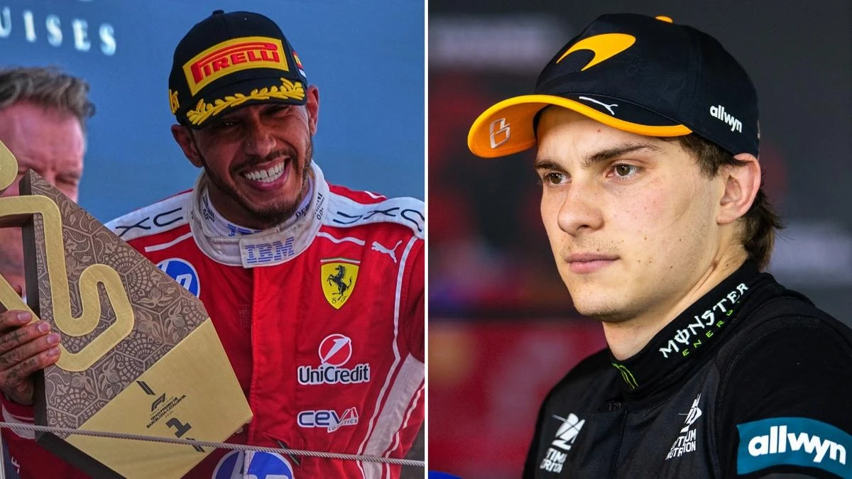 Piastri ‘collapse’ in spotlight as Hamilton lives out Ferrari dream