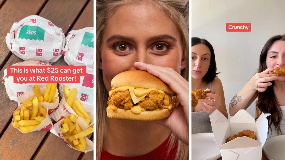 Red Rooster just dropped the ‘ultimate cheesy burger’ and Aussies are obsessed