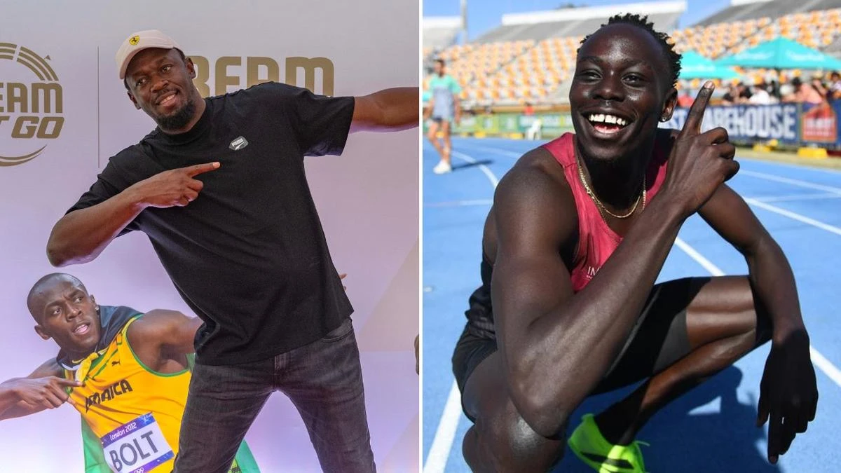 Usain Bolt extends olive branch to Aussie phenom Gout Gout