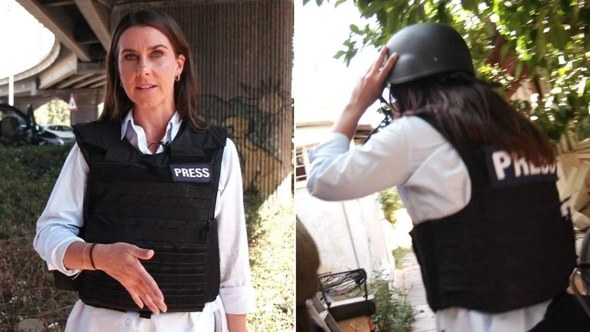 What it’s like to report from a conflict zone