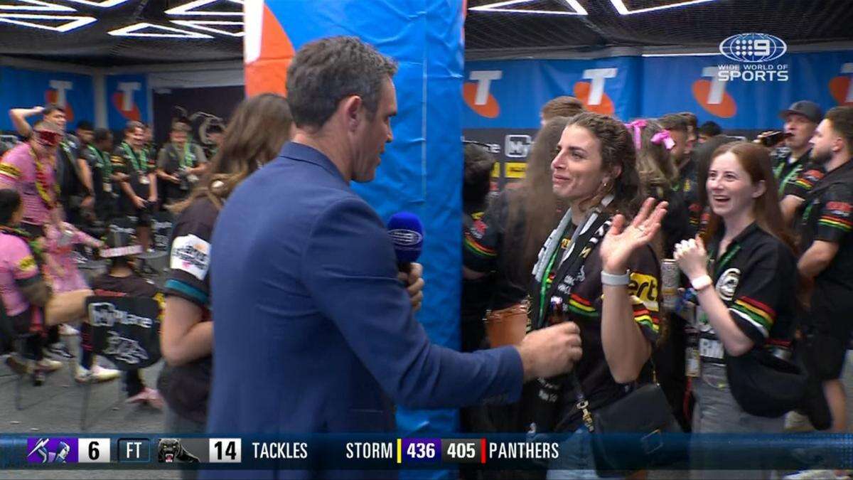 Jess Fox forced to endure second ‘creepy’ moment with NRL great