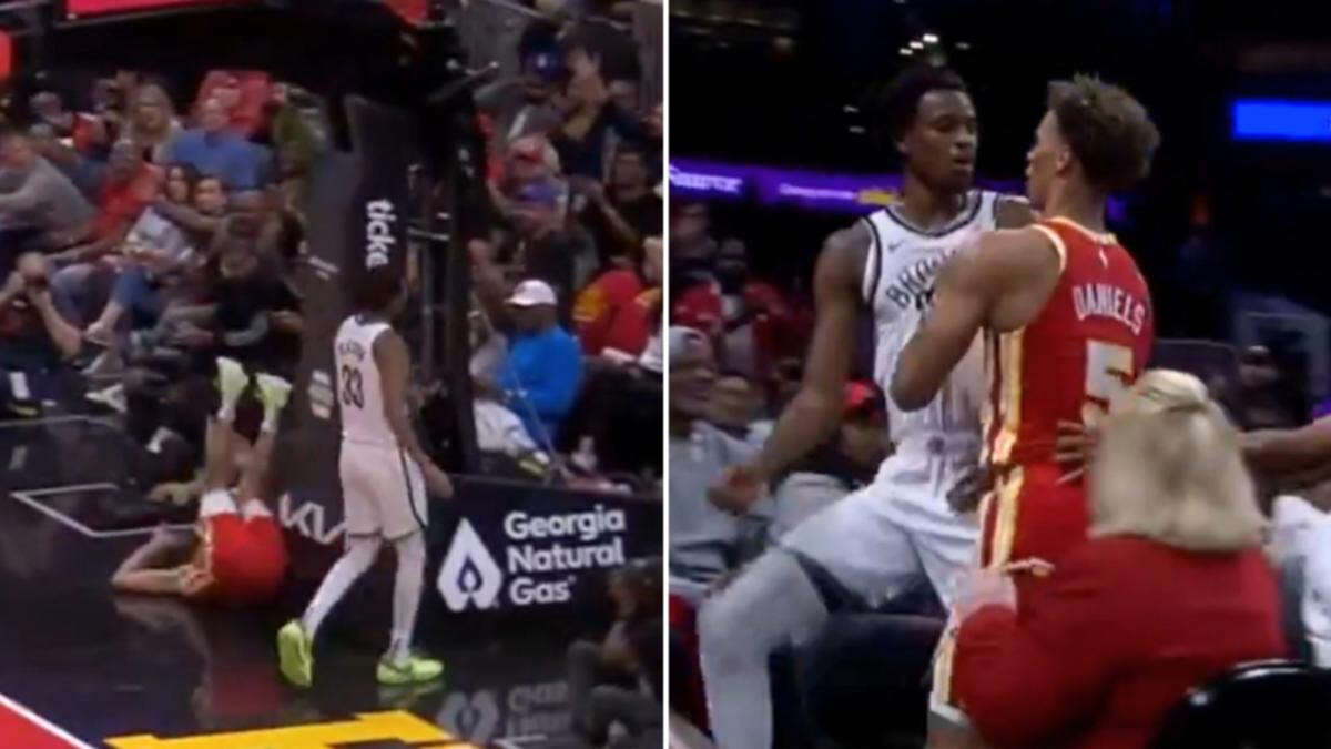 Aussie NBA player bites back after getting ‘clotheslined’