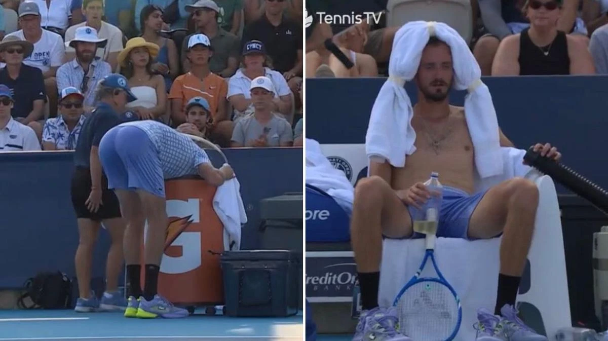 Former world No.1 overheats in shock loss to Aussie