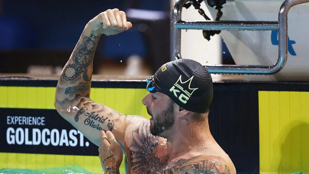 Kyle Chalmers shocks stadium with unexpected Olympic clue