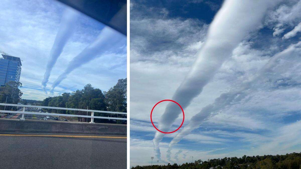 Motorists notice something strange in the sky over Sydney