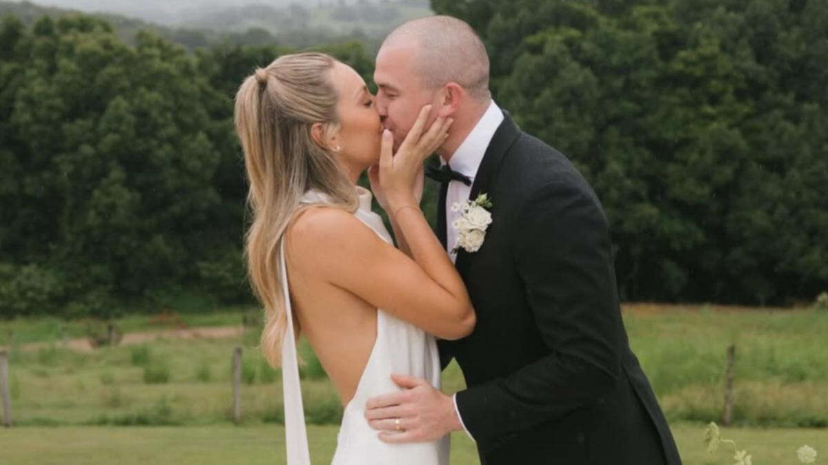 Late hiccup can’t stop premiership hero’s dream wedding