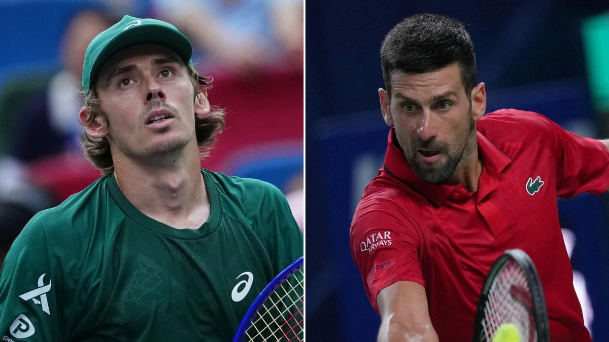 De Minaur stares down Djokovic in hunt for career-first feat