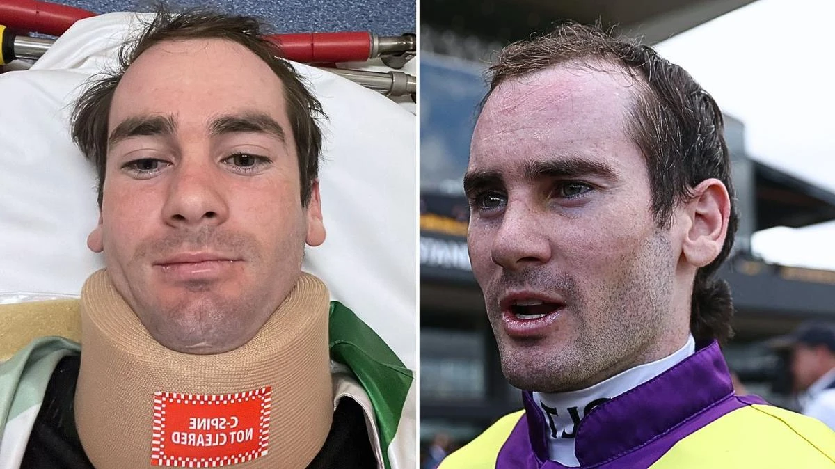 Much-loved jockey ‘alive’ after scary pre-race incident
