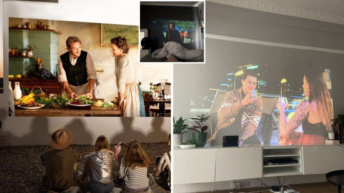 Aussies go wild for best-selling mini projector: ‘The pictures are crystal clear’