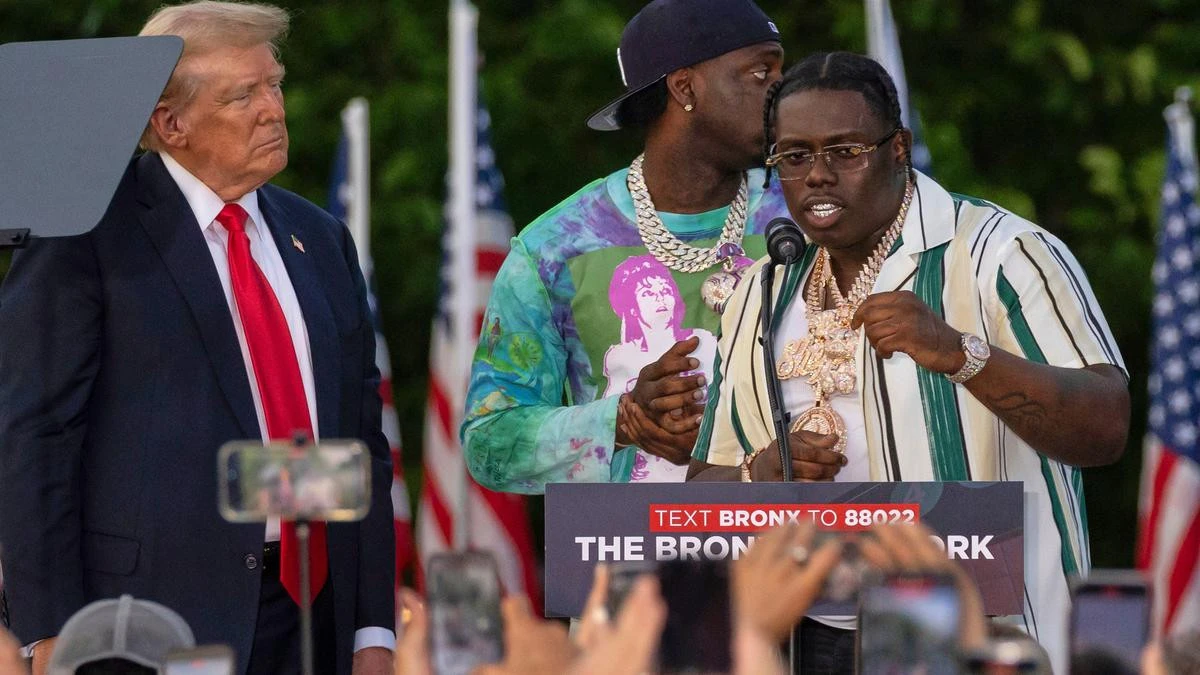 Rapper who joined Trump on campaign trail jailed for attempted murder
