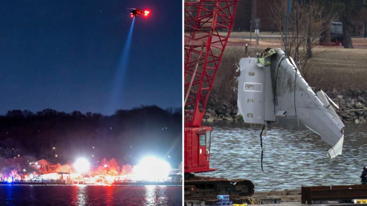 Shock find reveals how helicopter may have crashed into plane, killing 67 people