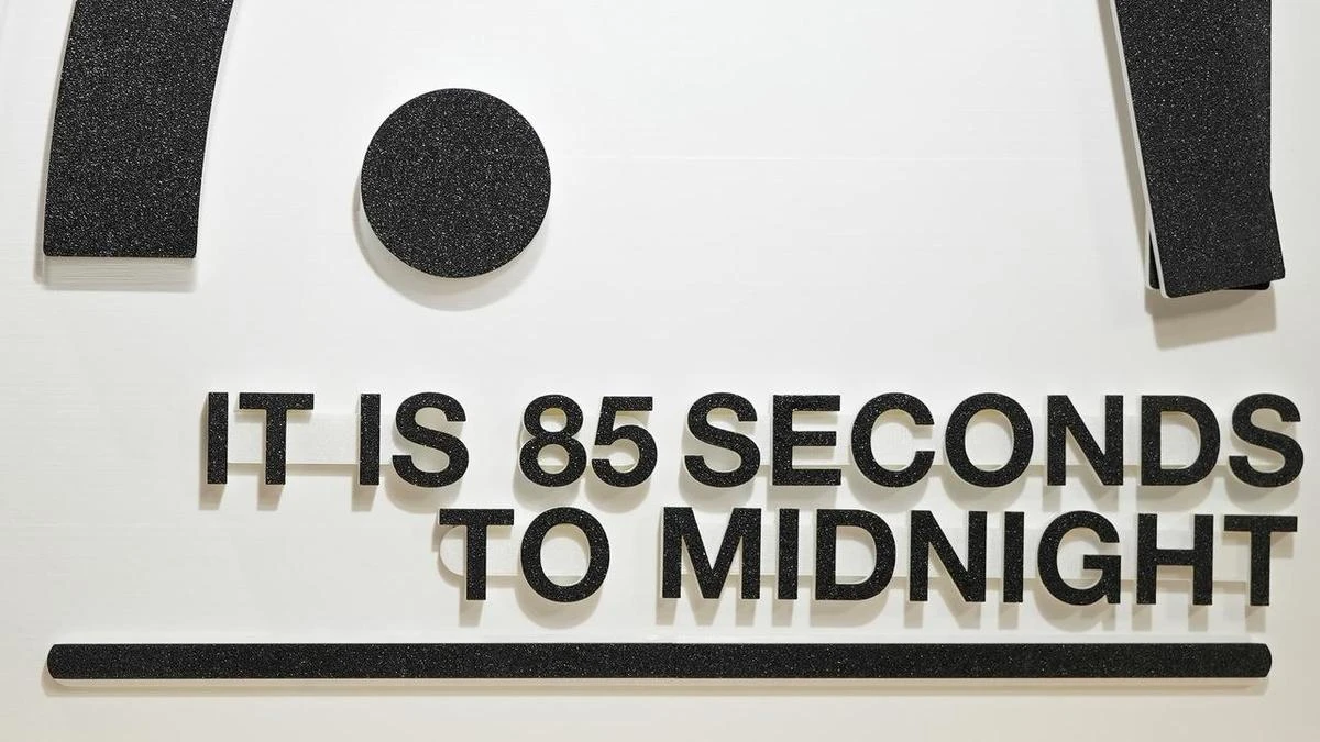 Doomsday Clock is now closer to midnight than ever