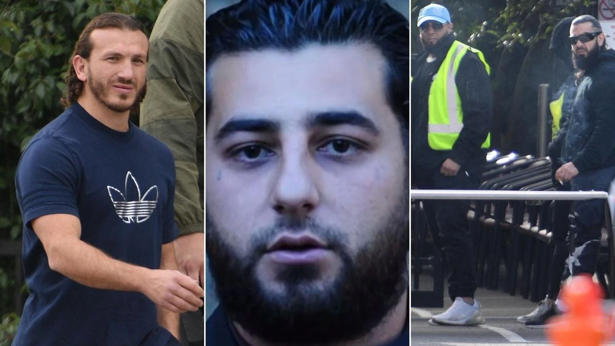 PICTURED: Underworld figures and family gather for funeral of slain gangster Bilal Hamze