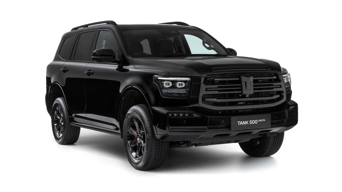 2025 GWM Tank 500 Vanta prices: Chrome-heavy large SUV gets stripped of its bling