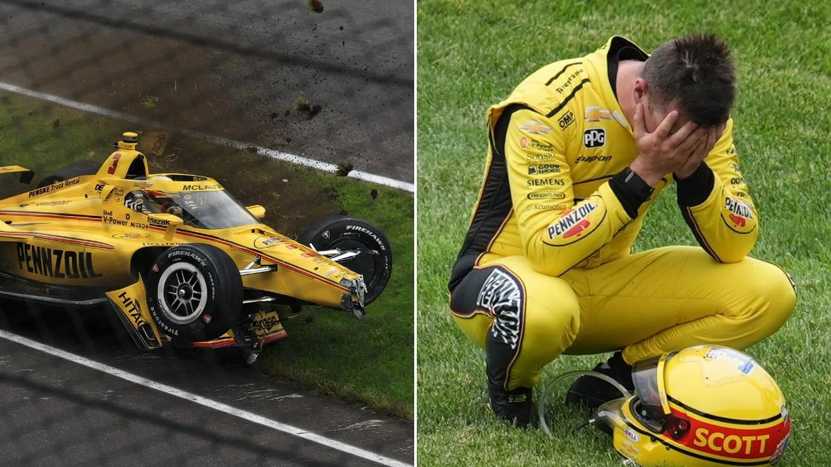 Supercars great heartbroken after inexplicable Indy 500 warm-up crash