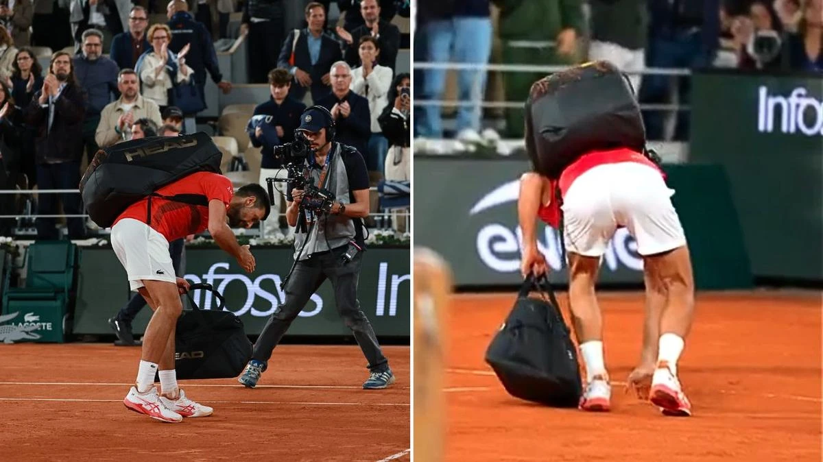 Tennis fans lose it over legend’s French Open act: ‘Nooooo Novak’
