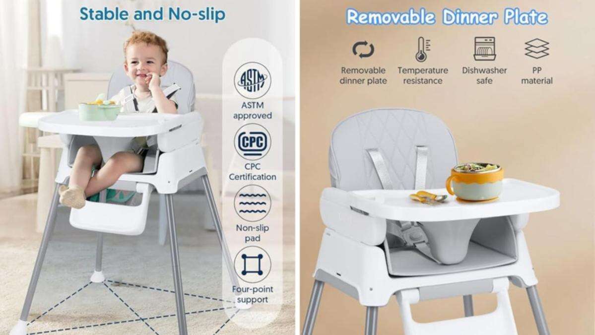 Must-have discounted baby high chair is fully adjustable: ‘I use it daily’