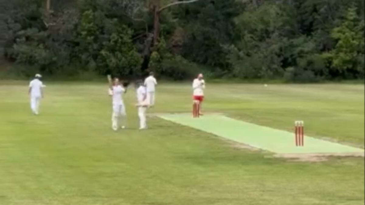 AFL youngster hits century playing cricket under infamous pseudonym