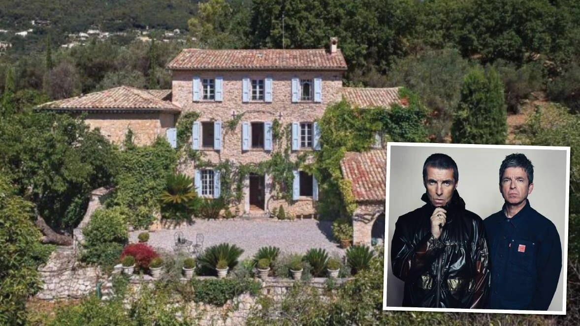 London, Ibiza, France: inside the homes of Oasis stars Liam and Noel Gallagher
