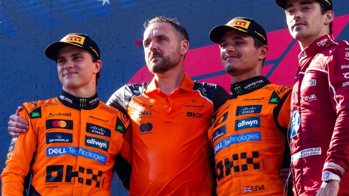 Piastri immediately apologises after crossing line against teammate