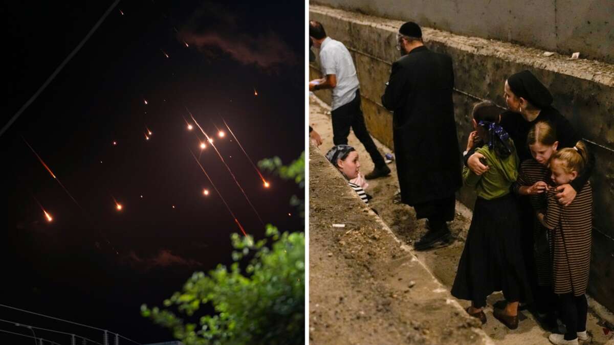 Concerning development as Iran fires ballistic missiles at Israel