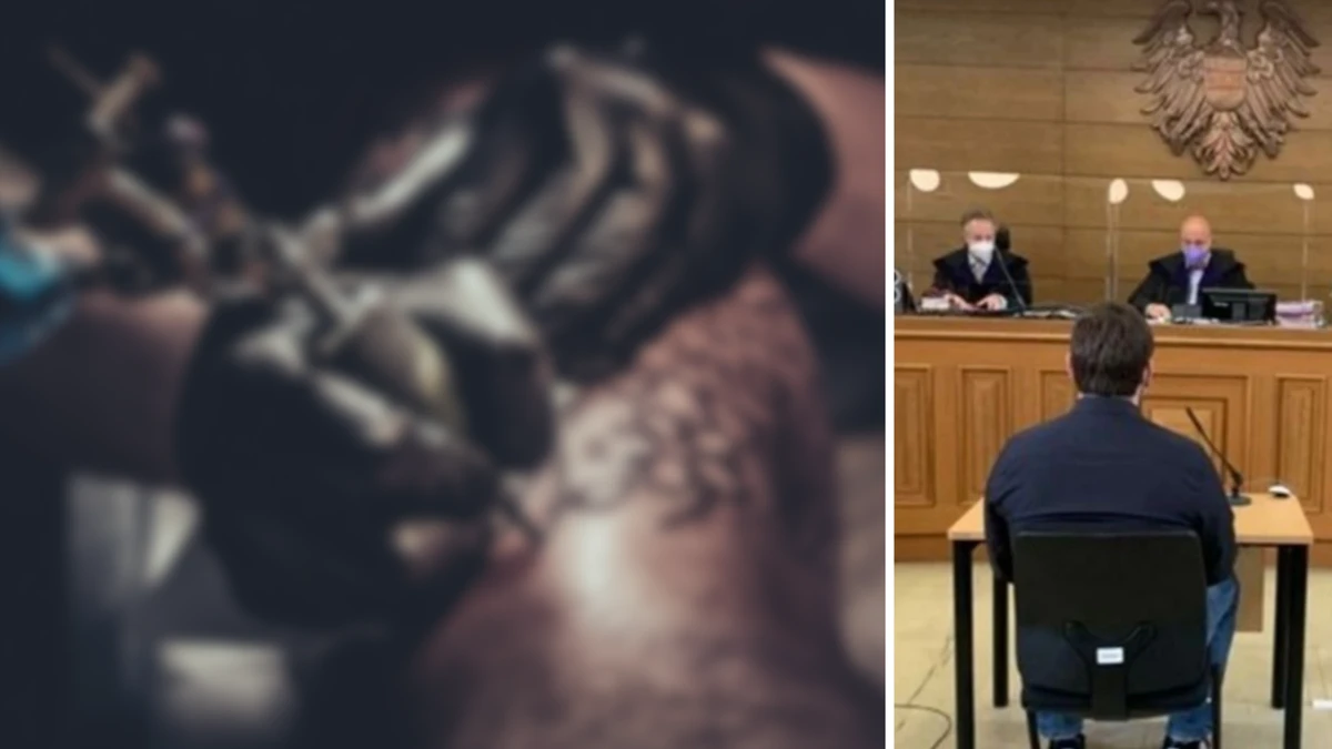 Disgusting tattoo on man’s testicle lands him in jail for 19 months