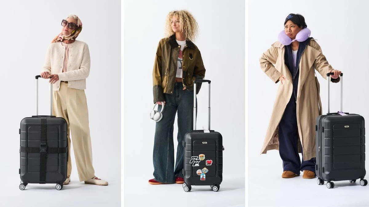 Premium luggage that costs less than an Uber to the airport