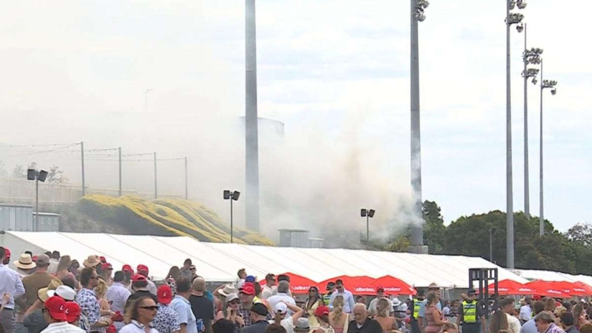 Hundreds evacuated as fire disrupts popular racing event