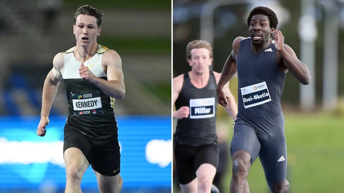 Lachlan Kennedy throws gauntlet down to new sprint rival