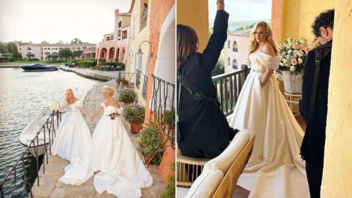 Rebel Wilson shares first photos from Italian wedding