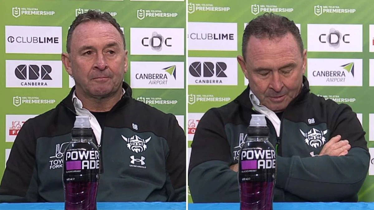 Ricky Stuart shuts down journo in tense press conference