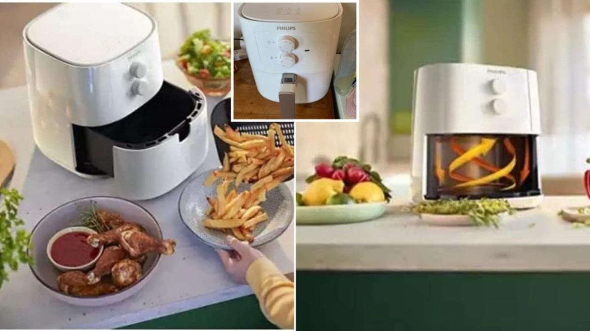 The air fryer that has been bought 300 times alone this month is on sale for half price