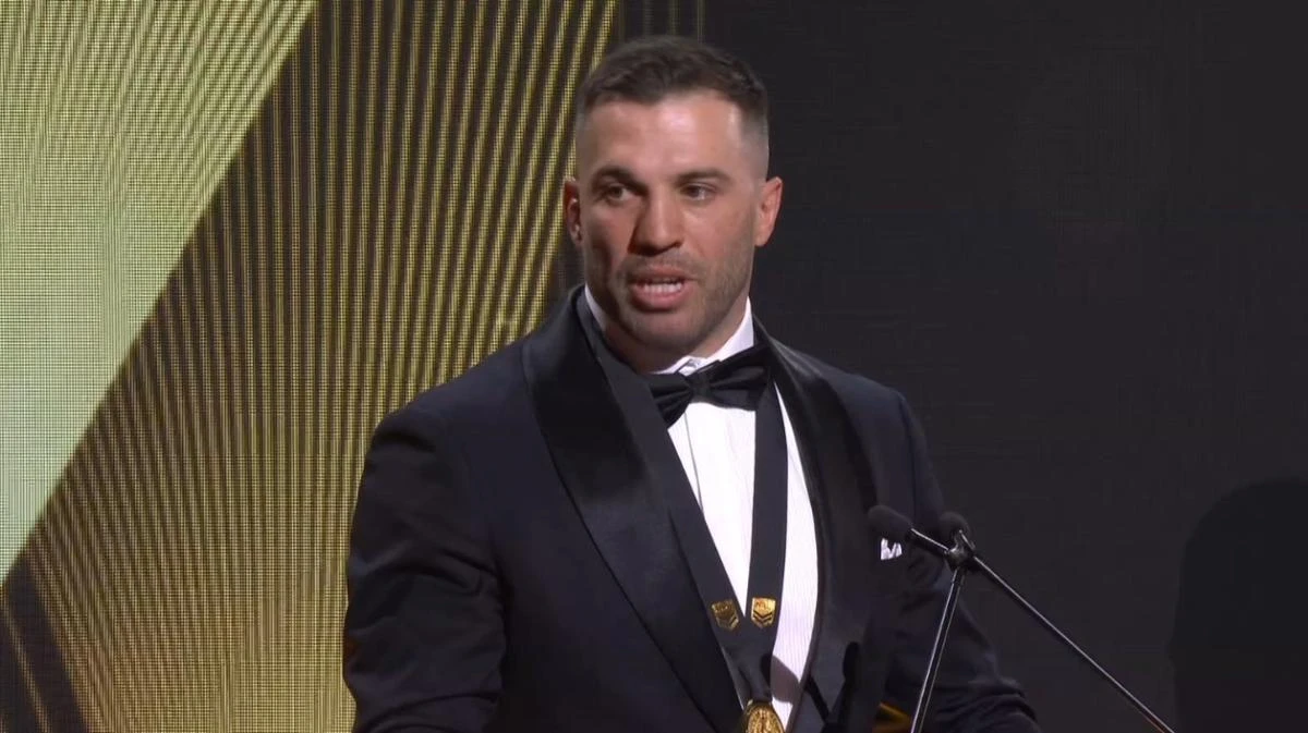 James Tedesco torches field to win runaway Dally M Medal