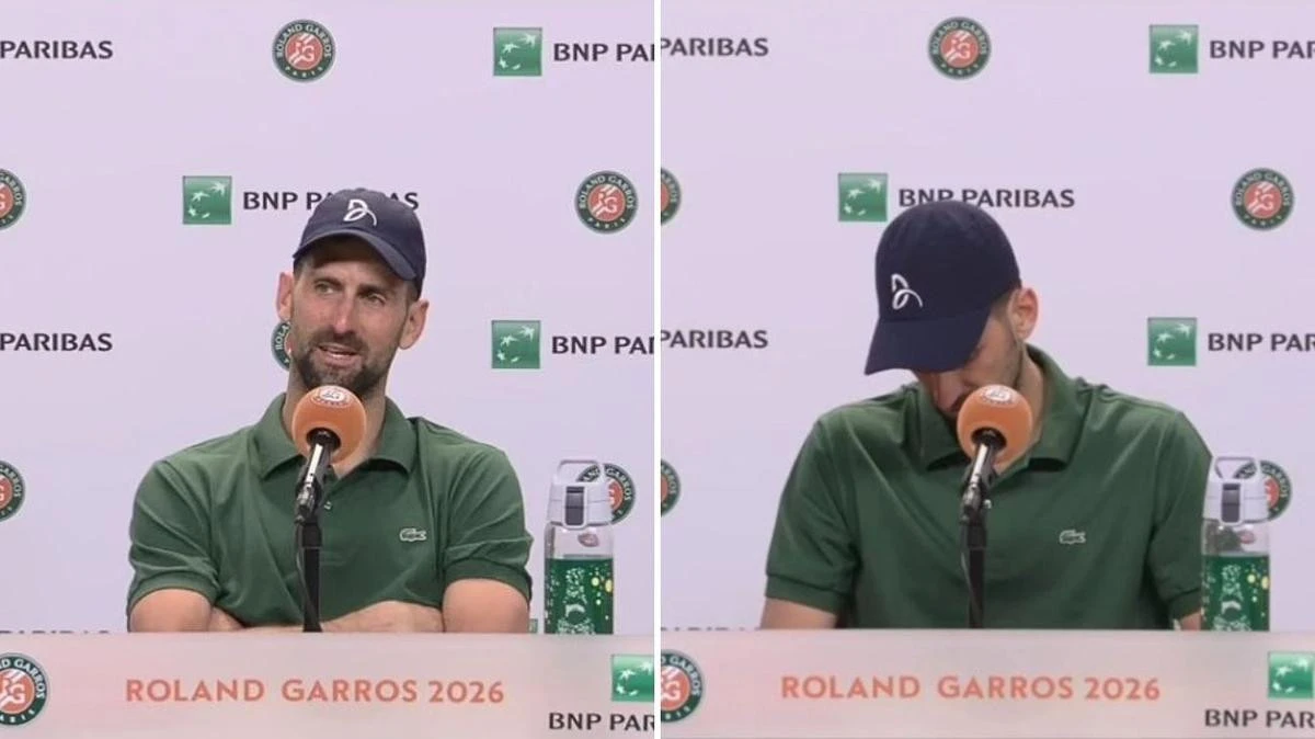 Journo’s simple question makes Novak Djokovic snap: ‘I don’t care’