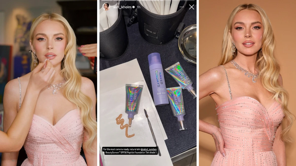 Lindsay Lohan just wore this $55 Aussie-made foundation on the red carpet