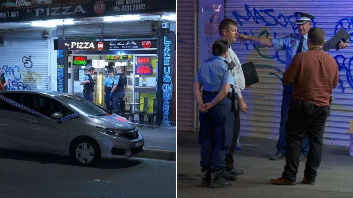 Man stabbed to death at pizza shop in Sydney