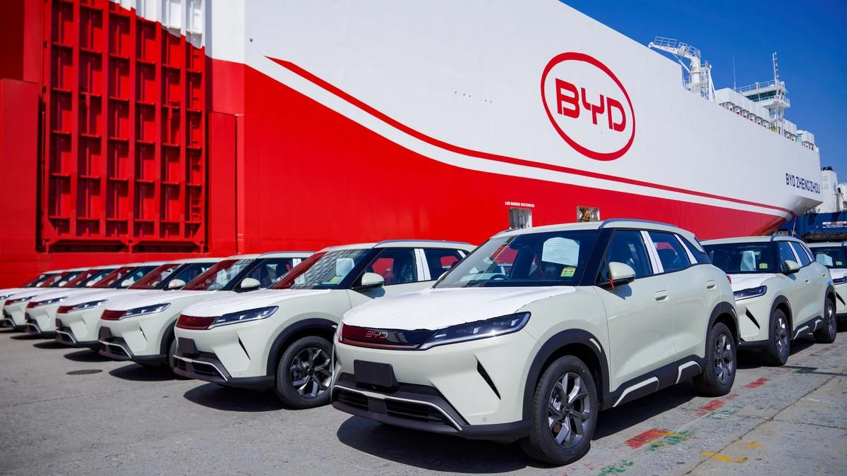 BYD targets overtaking Toyota as world’s biggest automaker 