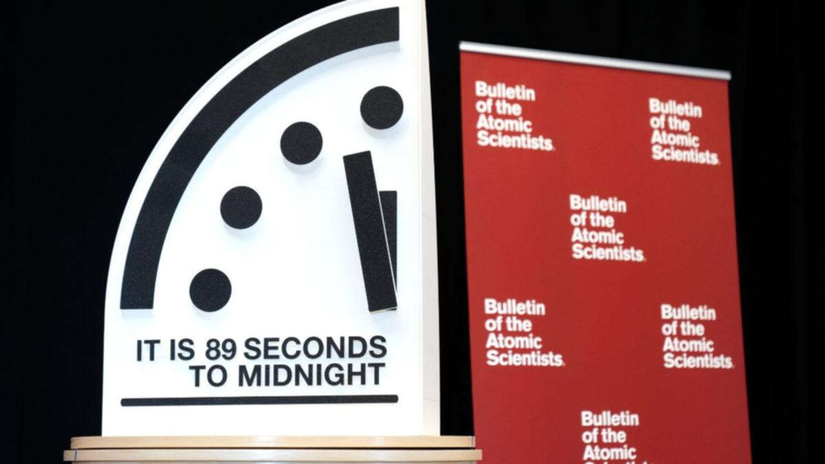 World closer to global catastrophe as Doomsday Clock is updated for 2025