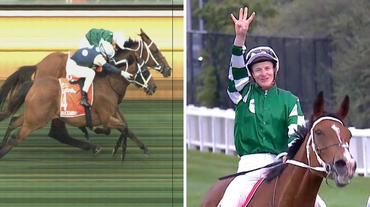 Champion jockey makes history in ‘extraordinary’ Cox Plate