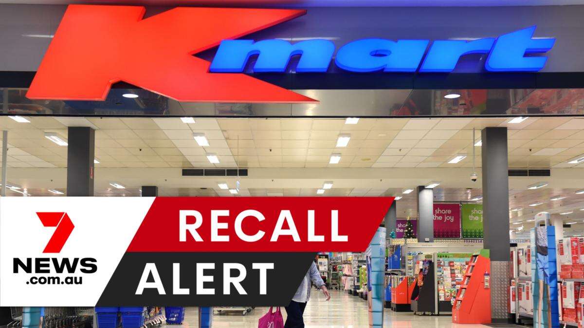 Kmart bedding urgently recalled over chemical defect