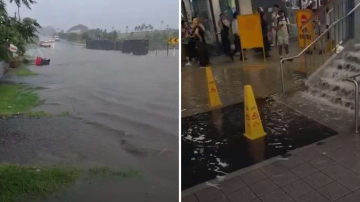 Sydney smashed by rain bomb as BOM warns of severe weather